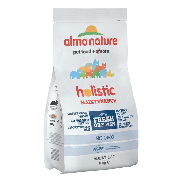 almo nature holistic cat pesce azzurro/riso 400 g