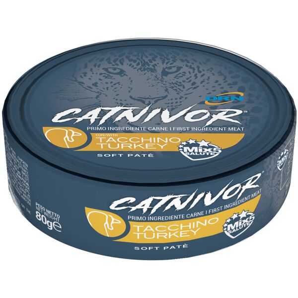 nextmune italy srl catnivor tacchino 80 g