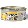 MONGE Natural Cat Lattina Multipack 24x80G TONNO E PETTO DI POLLO