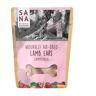 Sanadog Orecchie di Agnello 500g Snack Masticativo per Cani