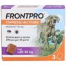 Frontpro Contro Pulci E Zecche Per Cani 25-50 Kg 3 Compresse Masticabili