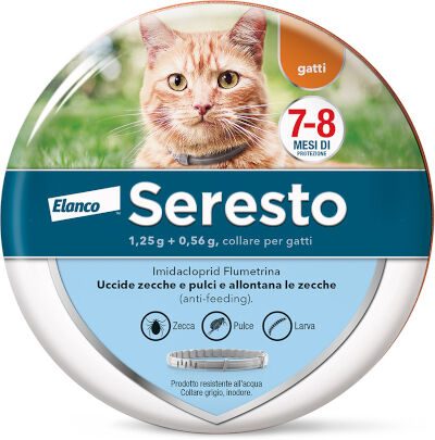 Elanco Italia Spa Seresto Collare Gatti 1,25g + 0,56g