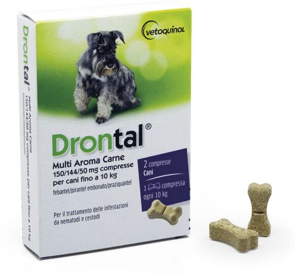 Vetoquinol Drontal Multi Aroma Carne 2 Compresse