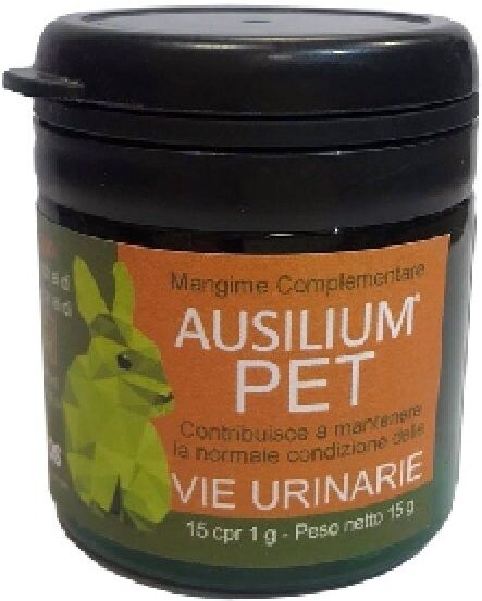 Deakos Srl Deakos Ausilium Pet Mangime Complementare Per Conigli 15 Compresse Da 1g