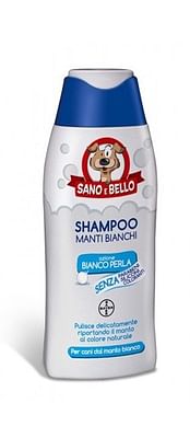 Elanco Italia Spa Sano E Bello Shampoo Manti Bianchi Lunghi 250 Ml