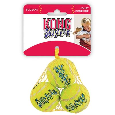 Hunter International Gmbh Air Kong Squeaker Tennis Balls 3 Pezzi