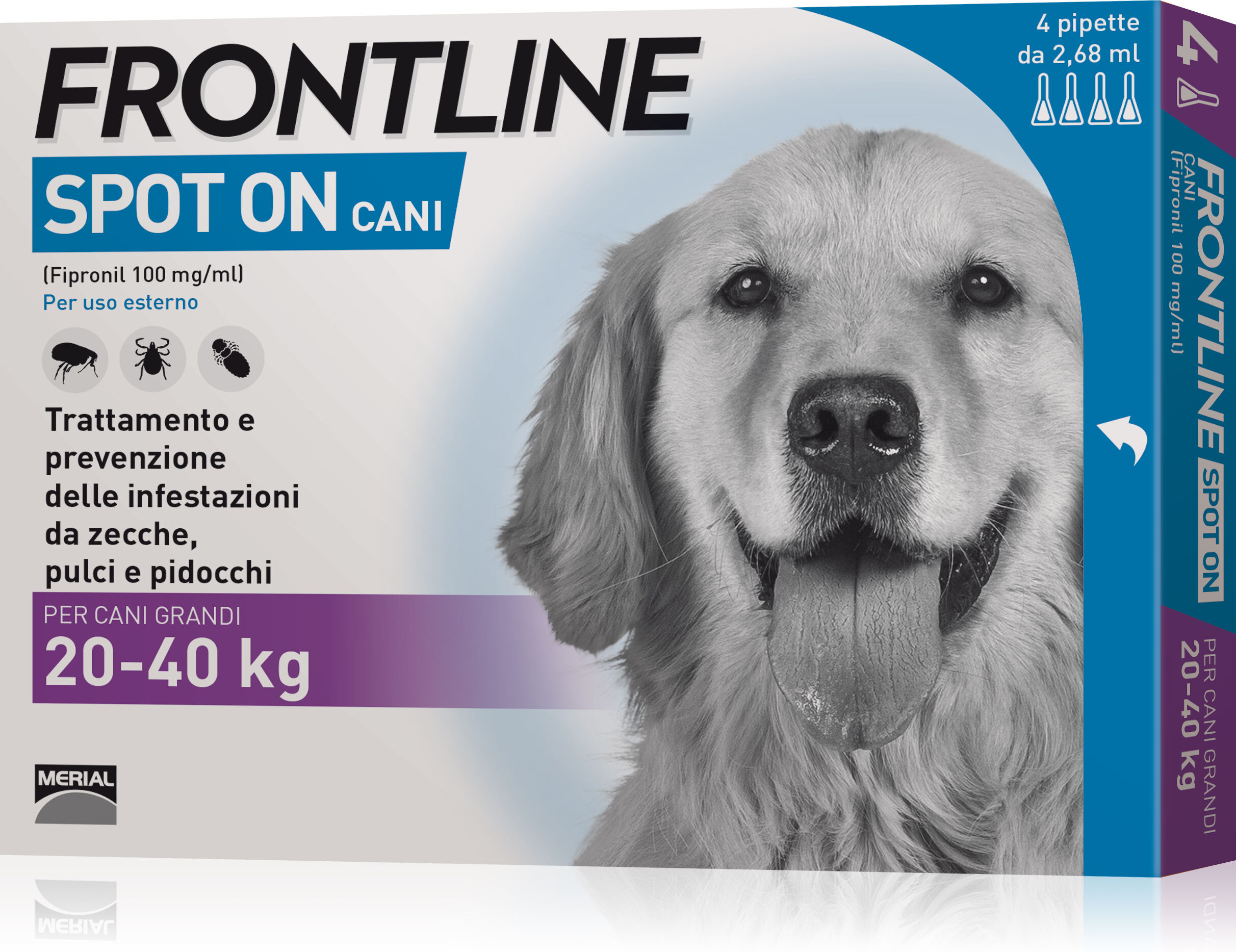 Boehringer Vet Frontline Frontline Spoton Cani 4x268ml