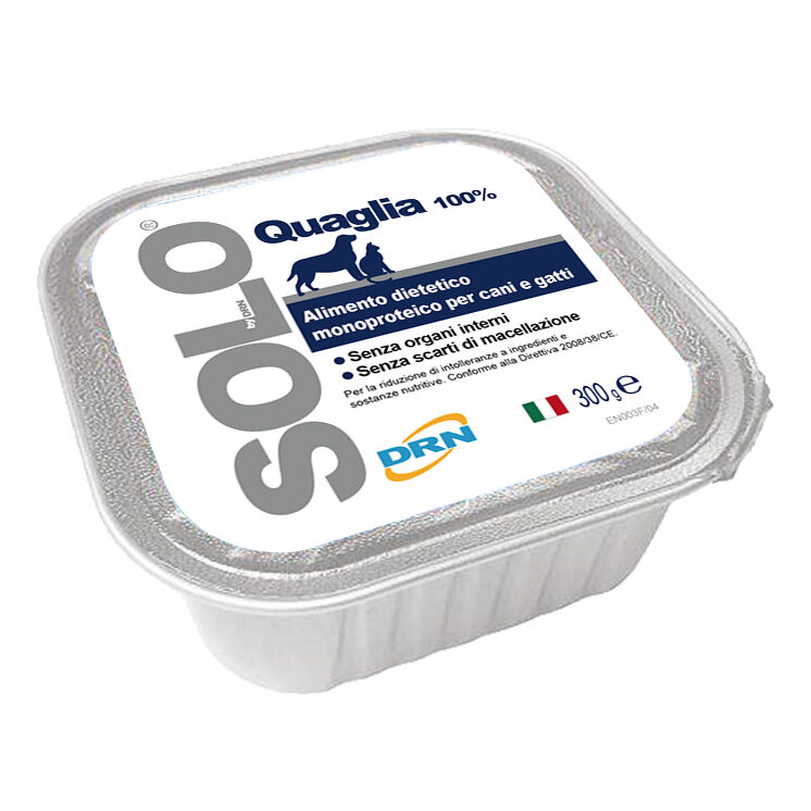 Drn Srl Solo Quaglia Cani/gatti 300g