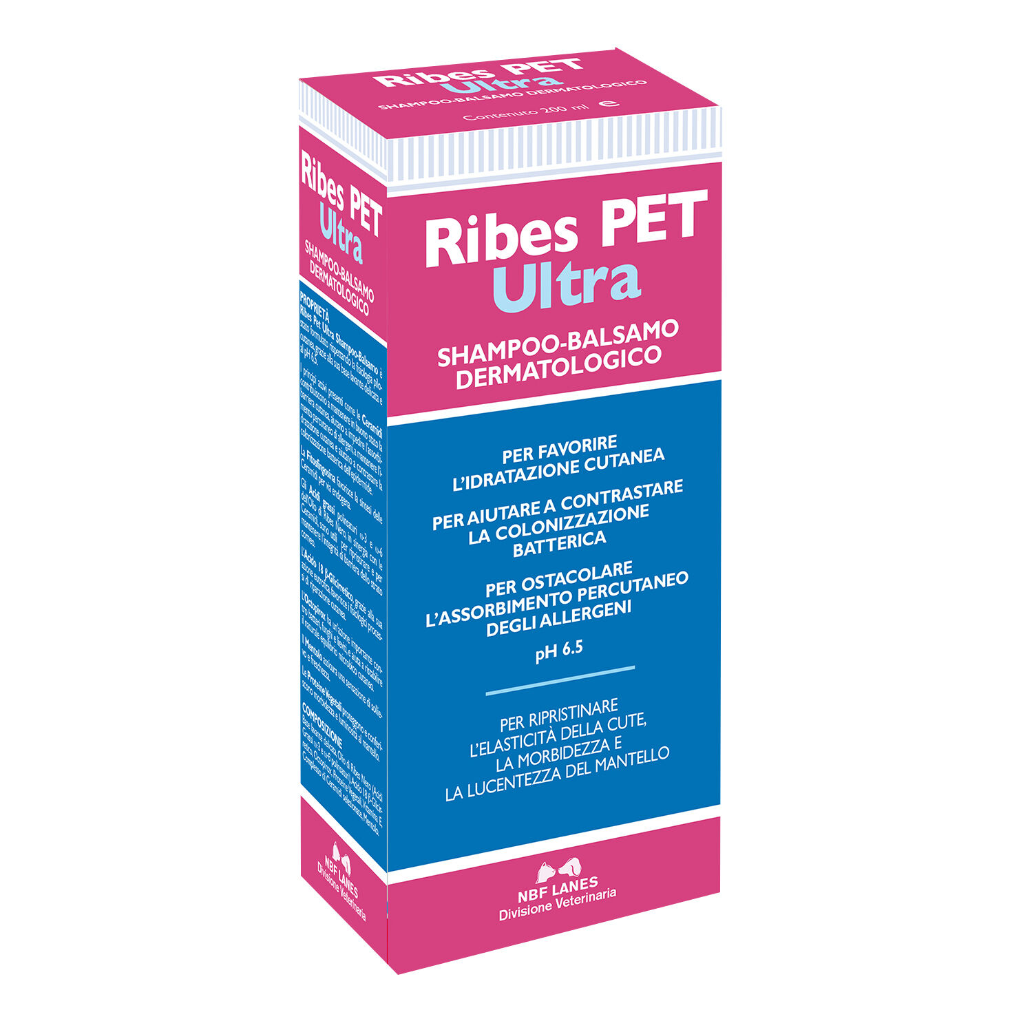 N.B.F. Lanes Srl Ribes Pet Ultra Shampoo-Balsamo 200ml
