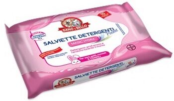 Bayer Spa (Div.Sanita'Animale) Sano E Bello Salviette Pocket Magic Hydra 15 Pezzi