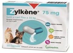 Vetoquinol Italia Srl Zylkene Cani/gatti 20 Capsule Da 75 Mg