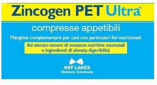 N.B.F. Lanes Srl Zincogen Pet Ultra Blister 60 Compresse Appetibili