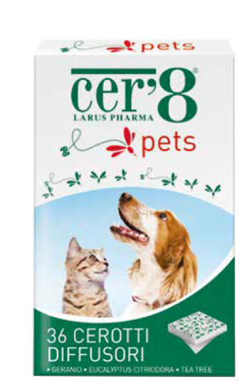 Larus Pharma Srl Cer'8 Pets Cuscinetti Adesivi 36 Pezzi