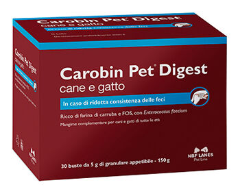 N.B.F. Lanes Srl Carobin Pet Digest Granulare 30 Buste Da 5 G