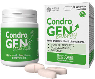 Innovet Italia Srl Condrogen Energy 30 Compresse Masticabili