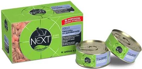 NEXT Natural Cat Lattina Multipack 6x50G TONNETTO CON GAMBERETTI