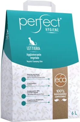 PERFECT Lettiera Agglomerante Eco Vegetale 6L