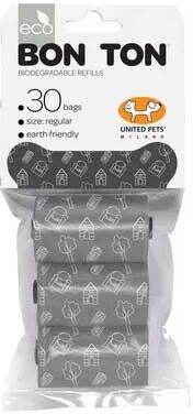 United Sacchetti Igienici Grigi per Cane 30 PZ