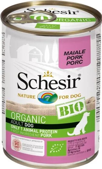 SCHESIR Nature Bio Dog Lattina 400G MAIALE