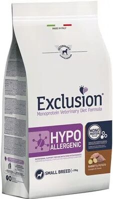 EXCLUSION Hypoallergenic Dog Small Coniglio 2KG