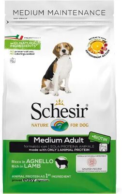 SCHESIR Cane Medium Maintenance Agnello 3KG