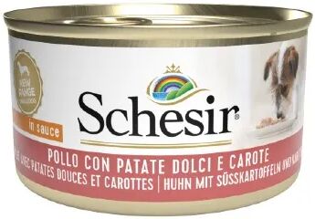 SCHESIR Dog Lattina Multipack 24x85G POLLO PATATE E CAROTE