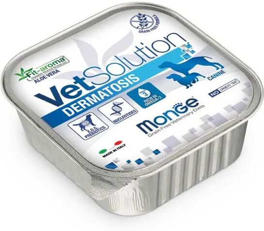 MONGE Vetsolution Dermatosis Vaschetta 150G