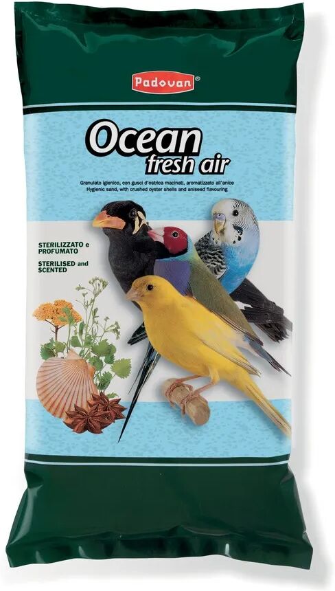 PADOVAN Lettiera per Uccelli Valman Ocean Fresh Air 5KG