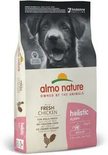 ALMO NATURE Puppy Holistic  Medium Pollo 12KG