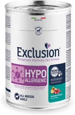 EXCLUSION Hypoallergenic Cervo e Patate 400G