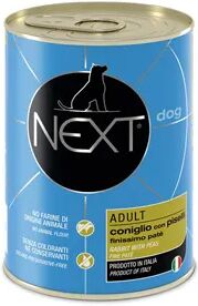 NEXT Dog Lattina 400G CONIGLIO CON PISELLI