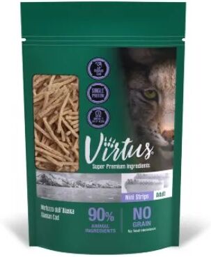 VIRTUS Cat Mini Strips con Merluzzo 40G 40G