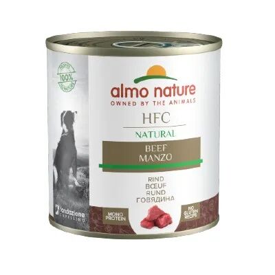 ALMO NATURE HFC Natural Dog Lattina Multipack 12x290G MANZO