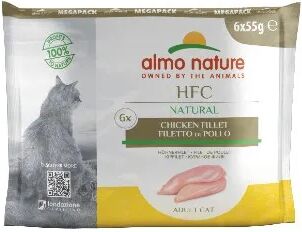 ALMO NATURE HFC Cat Busta Multipack 6x55G FILETTI DI POLLO