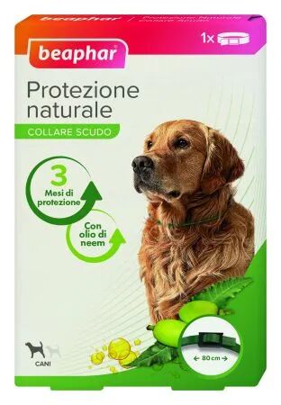 BEAPHAR Collare Antiparassitario a Protezione Naturale per Cani Grandi 80CM