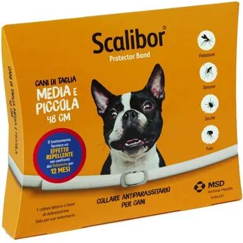 SCALIBOR Collare Antiparassitario per Cani 48 cm 1PZ