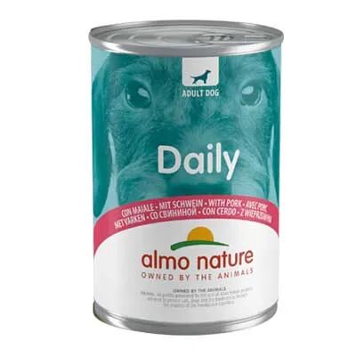 ALMO NATURE Daily Dog Lattina 400G MAIALE