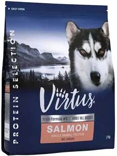 VIRTUS Dog Protein Selection Adult Salmone No Grain 2KG