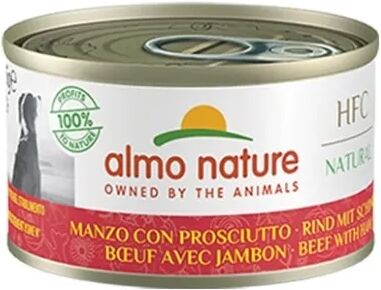 ALMO NATURE HFC Natural Dog Lattina Multipack 24x95G MANZO E PROSCIUTTO