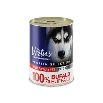 VIRTUS Protein Selection Dog Lattina 400G BUFALO