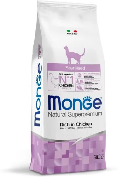 MONGE Sterilised ricco di Pollo 10KG