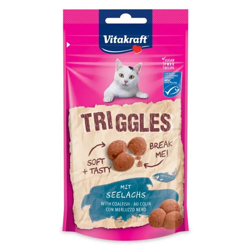 VITAKRAFT Triggles Merluzzo Nero 40G