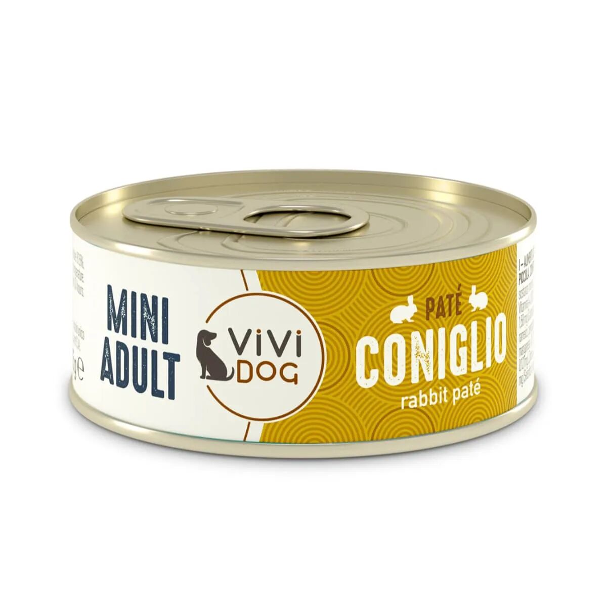 VIVI Dog Mini Adult Lattina Multipack 12x85G CONIGLIO