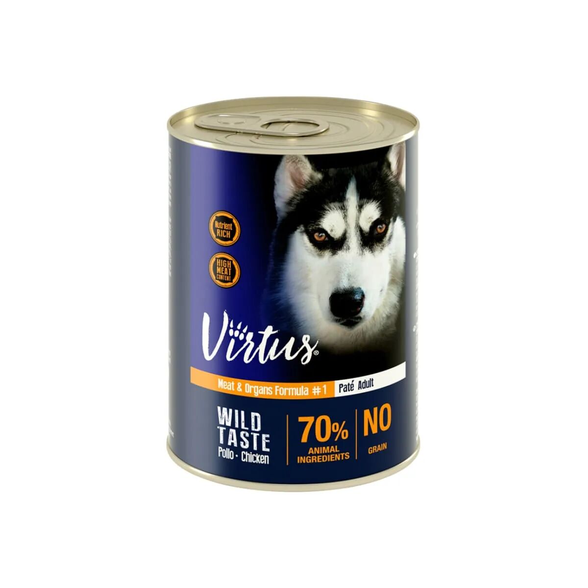 VIRTUS Wild Taste Dog Lattina 400G POLLO