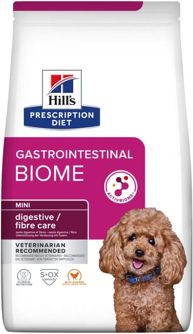 HILLS Hill's Prescription Diet Gastrointestinal Biome Mini Alimento Secco per Cani 1KG