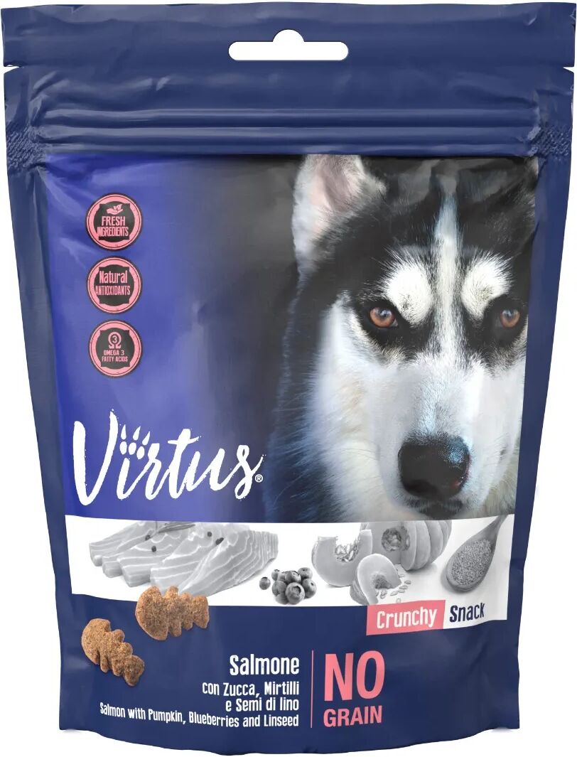 VIRTUS Dog Crunchy Snack al Salmone 150G 150G