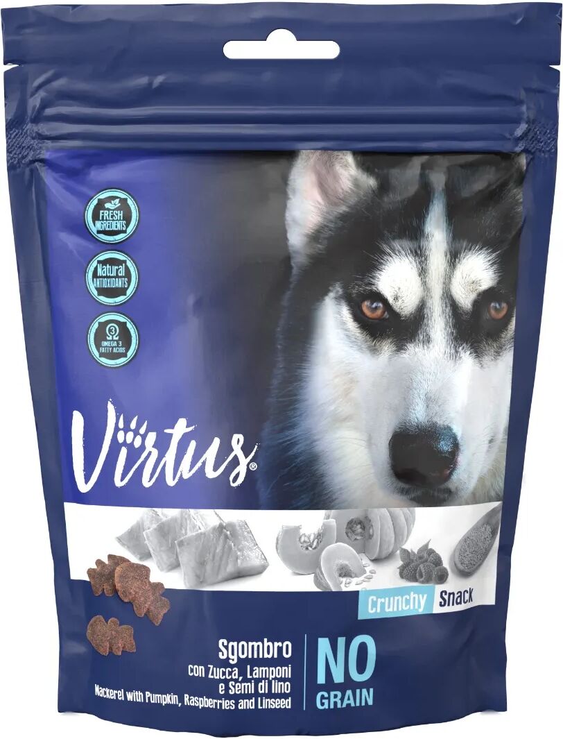 VIRTUS Dog Crunchy Snack con Sgombro 150G 150G