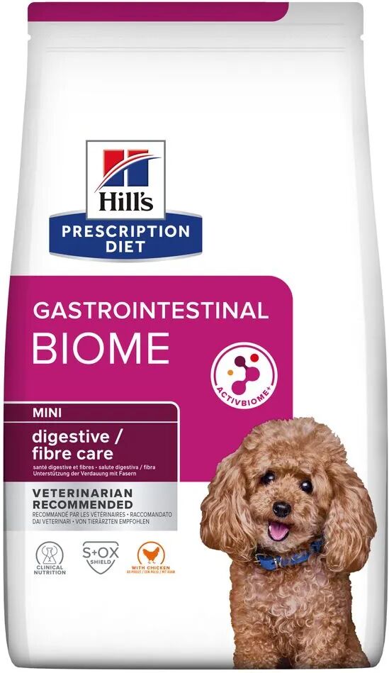 HILLS Hill's Prescription Diet Gastrointestinal Biome Mini Alimento Secco per Cani 3KG