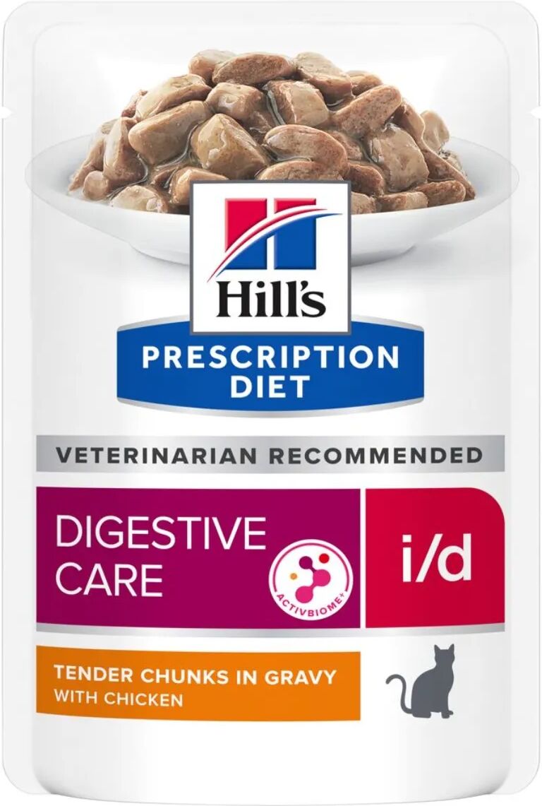 HILLS Hill's Prescription Diet i/d Digestive Care Alimento Umido per Gatti con Pollo 85G