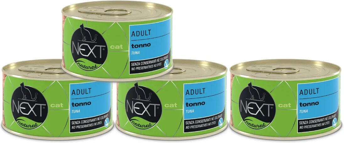 NEXT Natural Cat Lattina Multipack 4x150G TONNO